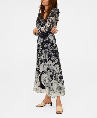 long flowy floral dresses