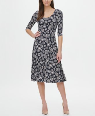 tommy hilfiger paisley dress