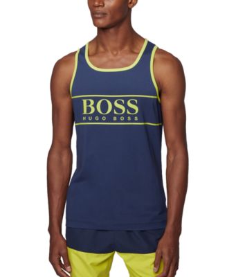 Hugo Boss BOSS Men's Logo Beach Tank Top \u0026 Reviews - T-Shirts - Men - Macy's