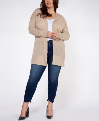 macy's black cardigan