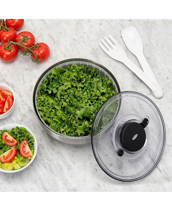 OXO Stainless Steel Salad Spinner & Reviews Home Macy's