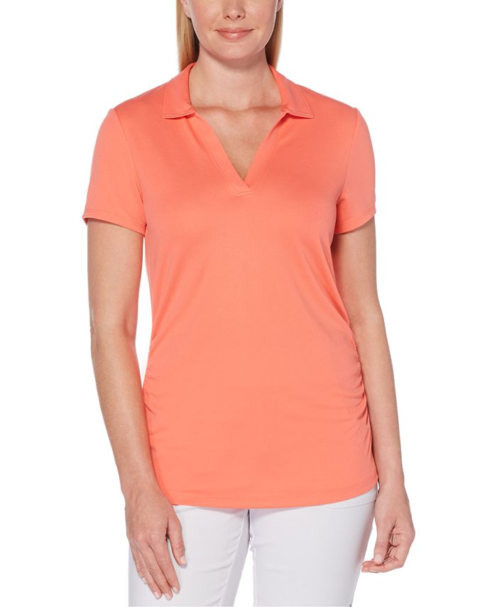 PGA TOUR AirFlux V-Neck Golf Polo & Reviews - Tops - Women - Macy's