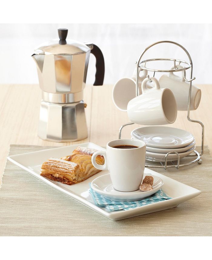 IMUSA 6 Cup Traditional Stovetop Espresso Maker & Reviews Coffee