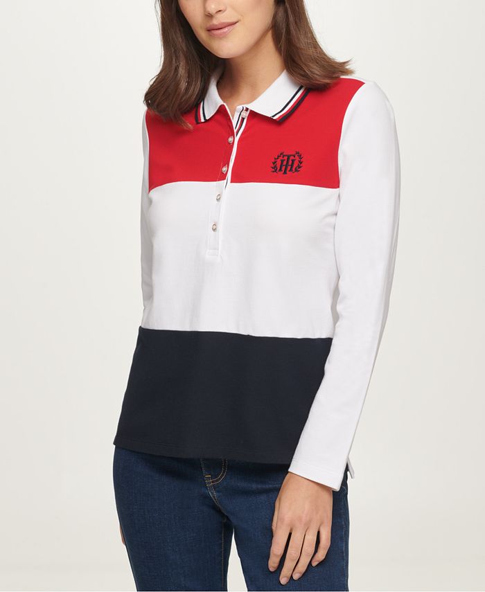tommy hilfiger polo shirts for women