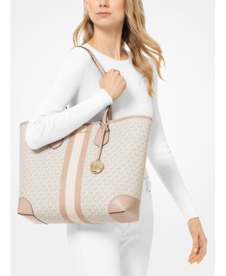 michael michael kors signature eva large tote bag