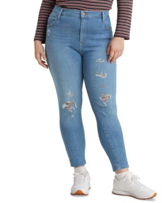 levi's high rise super skinny 720