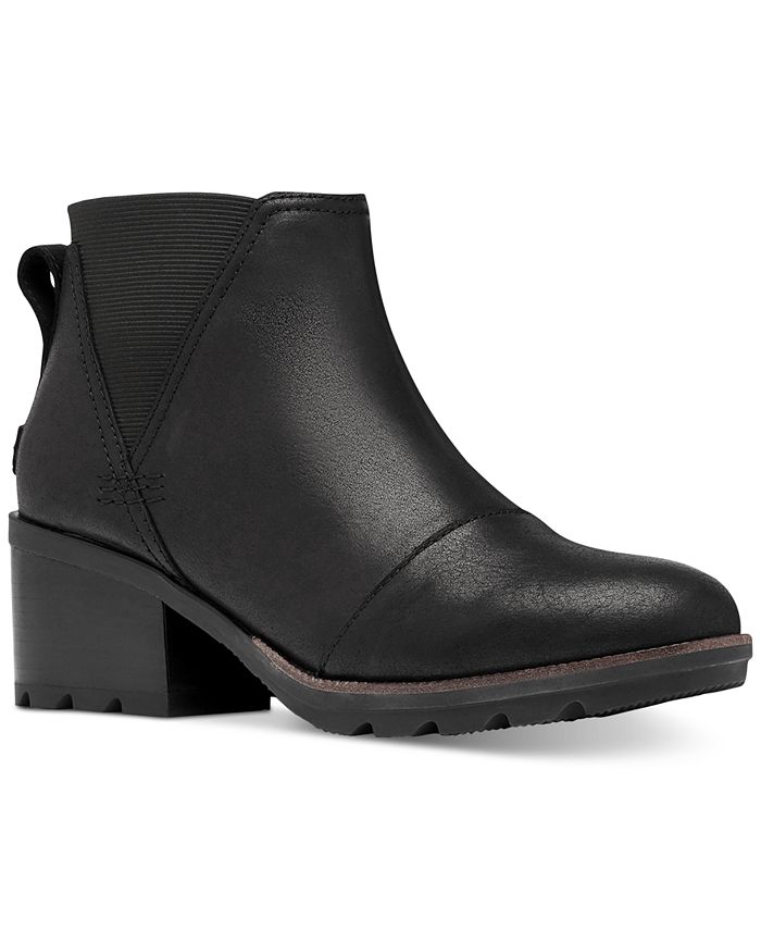 beige lug sole chelsea boots