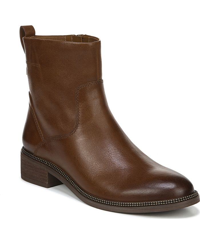 franco sarto brindle leather booties
