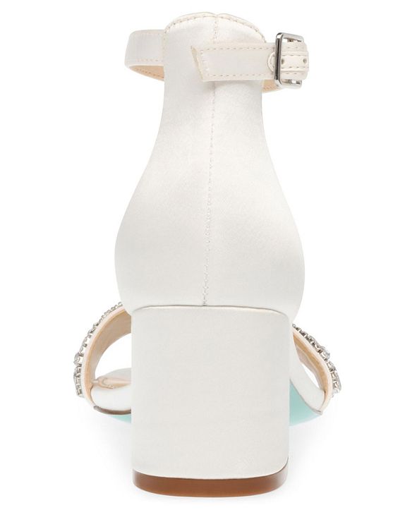 betsey johnson mel block heel