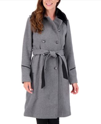 quilted longline coat