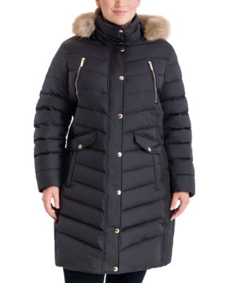 michael kors plus size coats macys