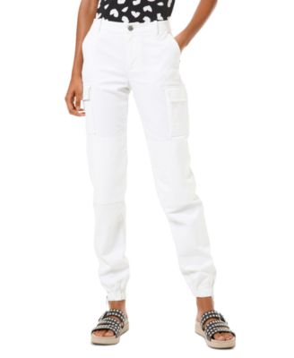 Michael Kors White Cargo Jeans 