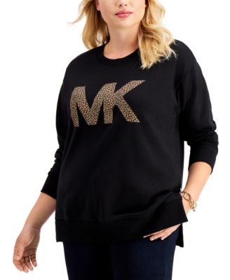 Michael Kors Plus Size Logo Sweatshirt 