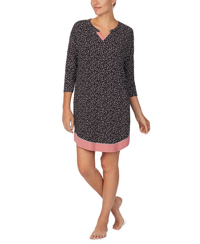 Cuddl Duds Printed Sleep Shirt Nightgown & Reviews Bras, Panties
