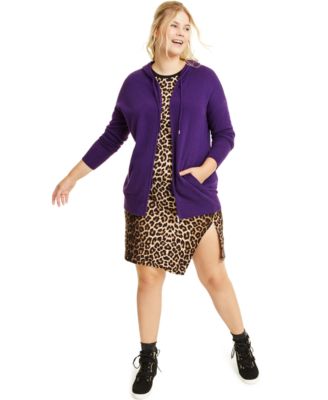 plus size cashmere hoodie