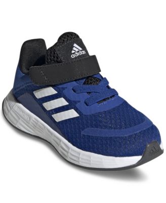 blue running sneakers