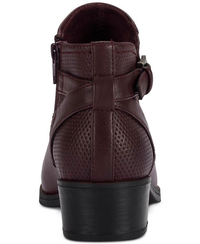Macys burgundy boots on sale