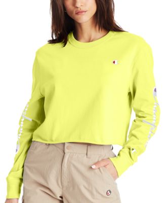 champion yellow long sleeve