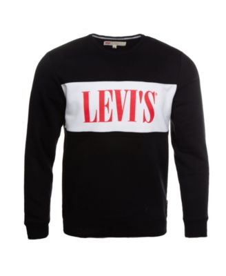 levis colorblock crewneck