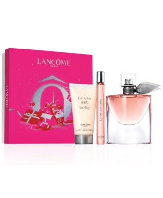 macy's lancome la vie est belle gift set