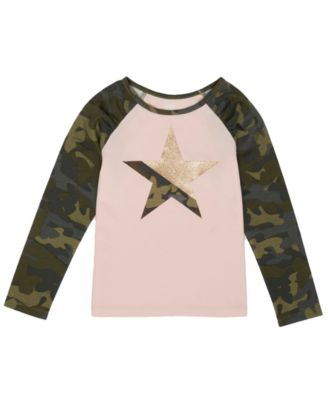 little girls camo shirt