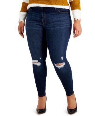 macy's celebrity pink plus size jeans