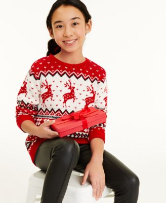 macys girls sweaters