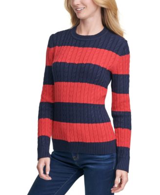 macy's cable knit sweater
