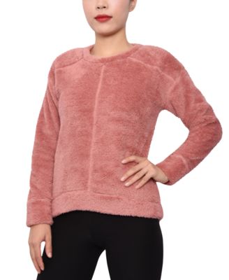 trendy fuzzy sweater