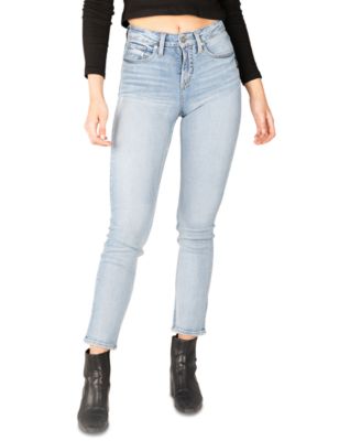 silver avery straight leg jeans
