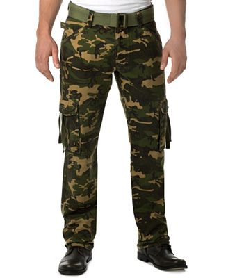 Royal Premium Camo Cargo Pants - Pants - Men - Macy's