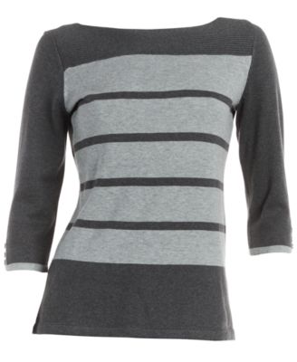 petite cotton sweater