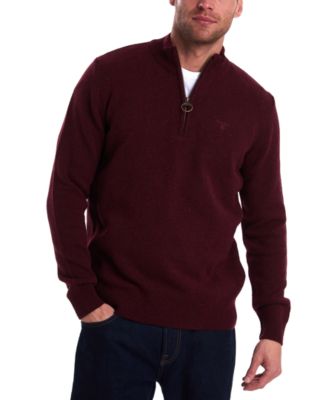 barbour tisbury half zip sweater