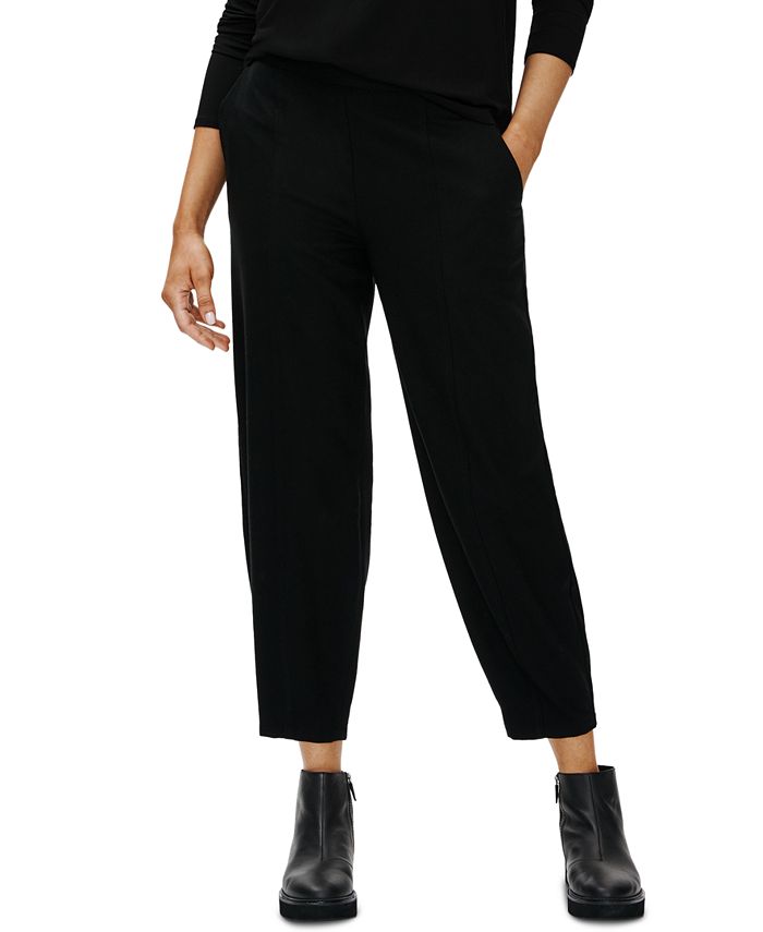 eileen fisher wool lantern pants