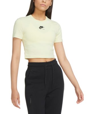 macys nike crop top