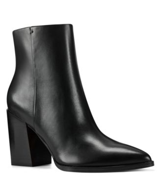 womens black dress booties