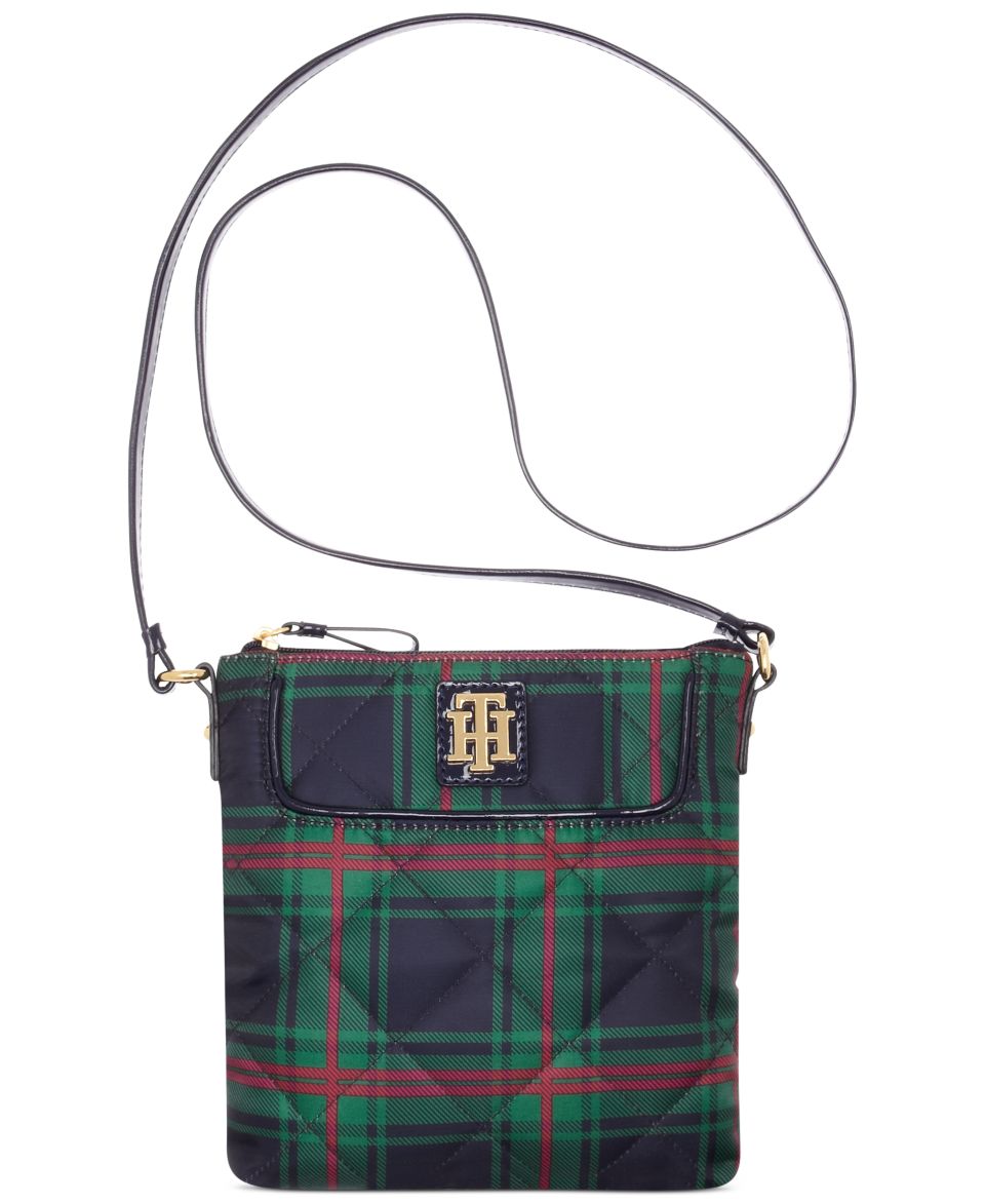 Tommy Hilfiger Handbag, Signature Quilted Crossbody   Handbags & Accessories