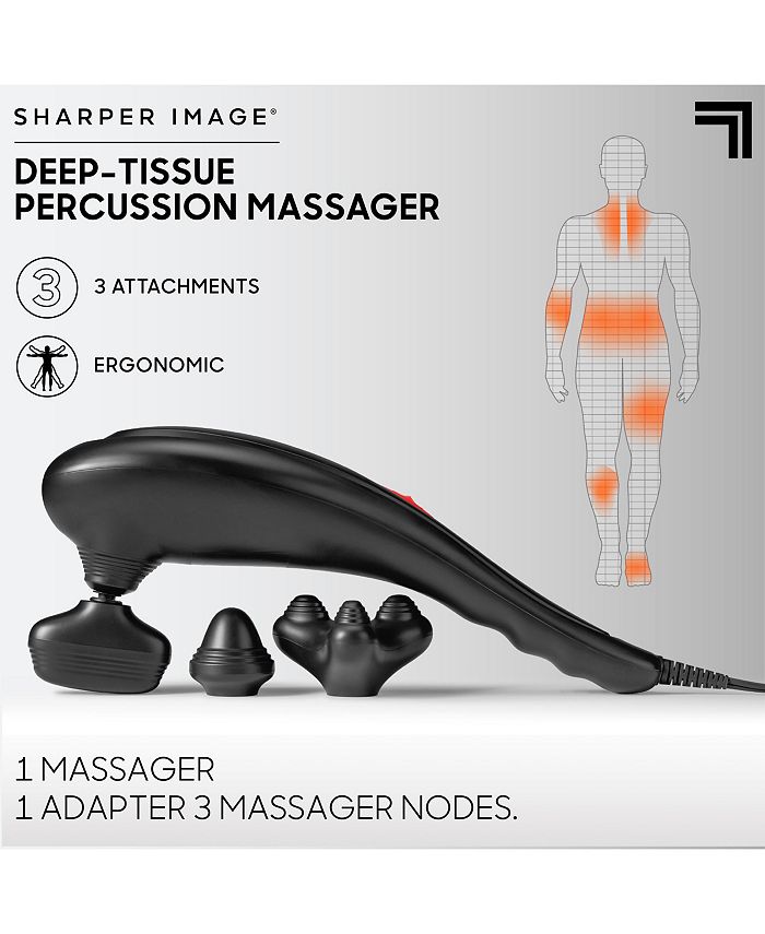 Sharper Image Corded Massager Single Node Percussion & Reviews Wellness Bed & Bath Macy's