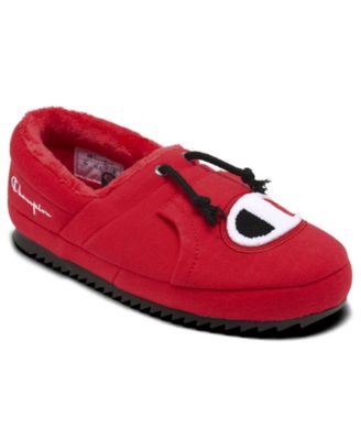 champion slippers red