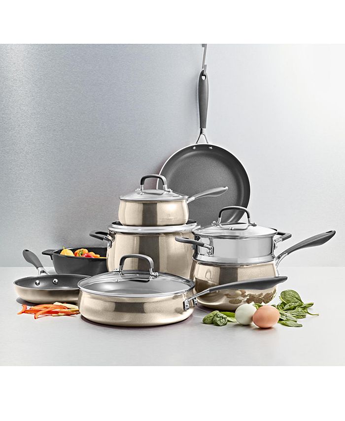 Belgique Nonstick Aluminum Champagne 12 Pc Cookware Set Created For Macy S Reviews Cookware Sets Macy S Is the cookware really good enough? nonstick aluminum champagne 12 pc cookware set created for macy s