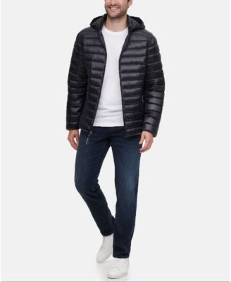 calvin klein down jacket men's