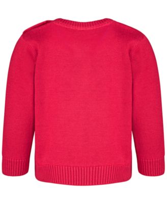 baby boy maroon sweater