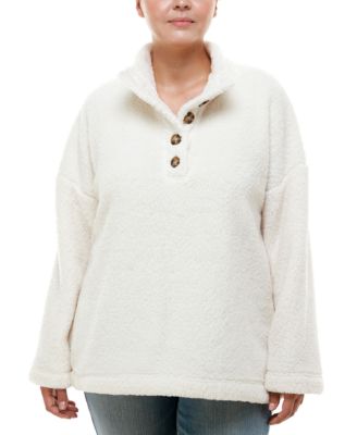 faux sherpa sweater