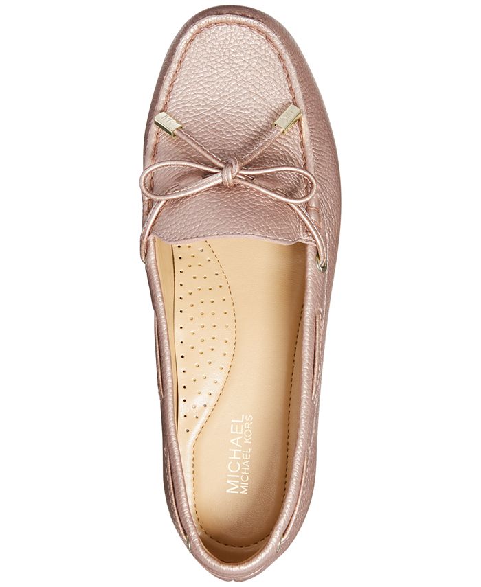 michael michael kors sutton moccasin flat loafers