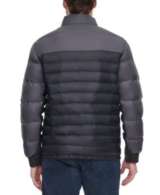 calvin klein men's seamless down puffer jacket