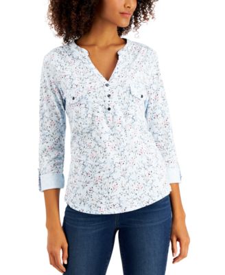 macy's women's style and co tops