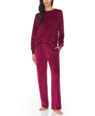 womens velour lounge set