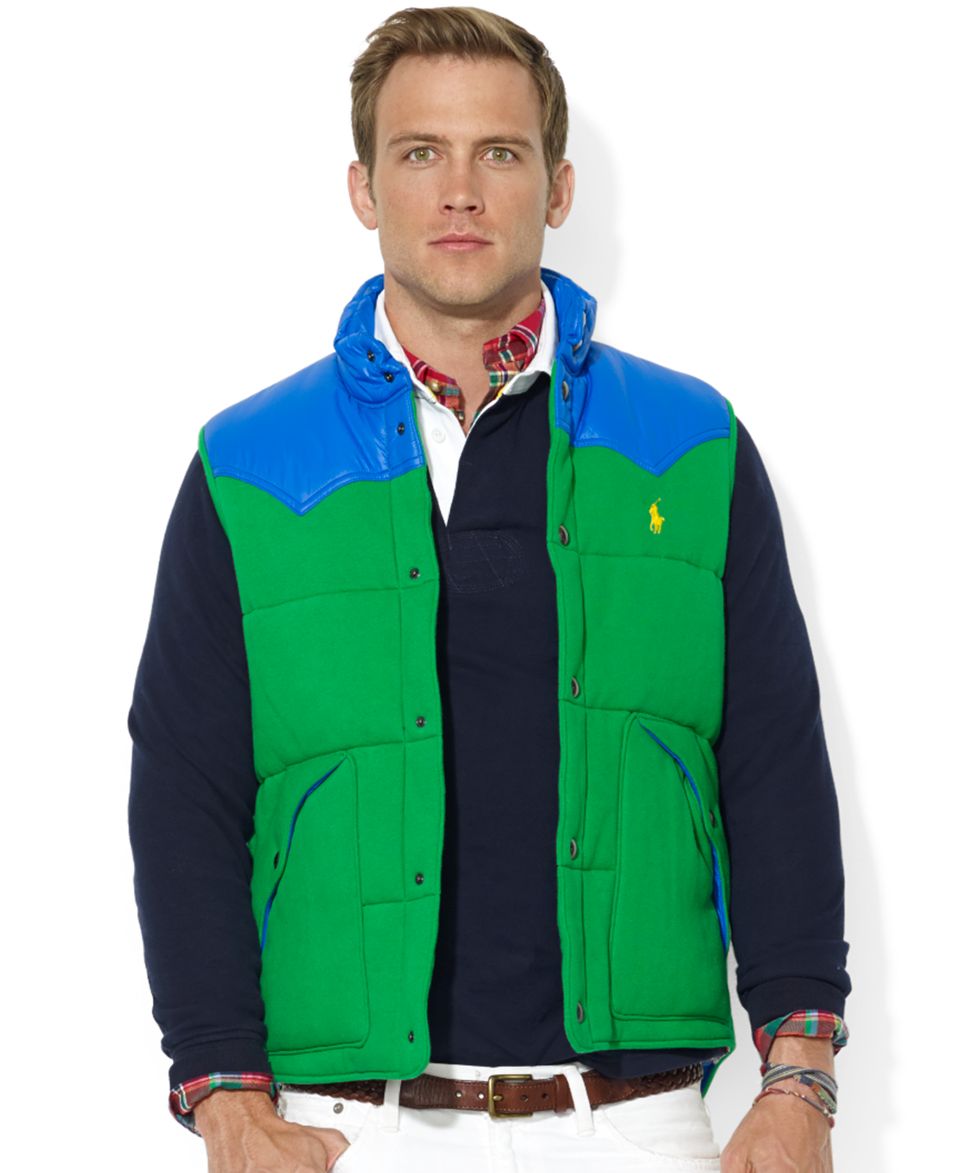 Polo Ralph Lauren Vest, Elmwood Down Vest   Coats & Jackets   Men