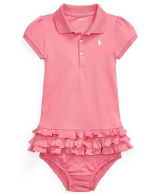 ruffled polo dress & bloomer