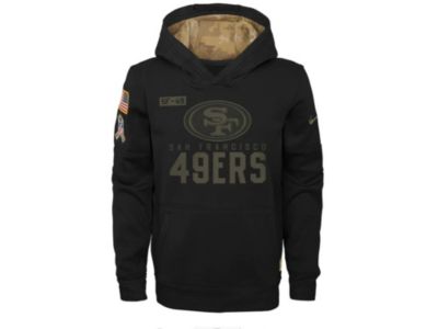 san francisco 49ers military hoodie